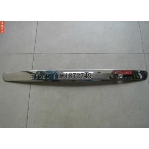 HIGH QUALITY Rear trunk plate rear door trim Fit for Toyota Corolla 2008 2009 2010 2011 2012 2013 Stainless steel 1pc per set