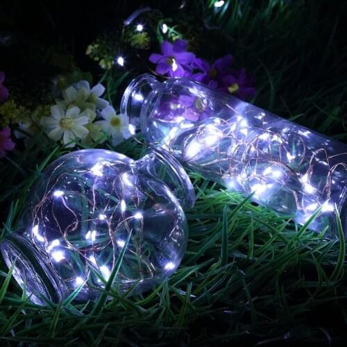 Fairy String Lights 10 Pack 20 LED Starry Light CR2032 Battery Twinkle Strings for Indoor Bedroom Christmas Festival Decorations