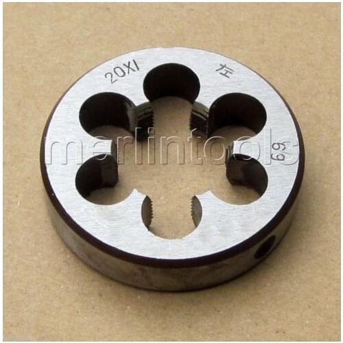 20mm x 1 Metric Left hand Die M20 x 1.0mm Pitch
