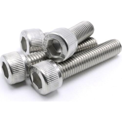 20pcs screw 1.6mm 304 Stainless Steel Hex Cap Screws Hex Head M1.6*3/4/5/6/8/10 3D Printer Accessories