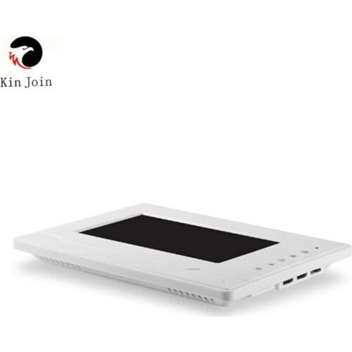 7 Inch lcd Screen Memory Video Intercom Multi Apartment Building Video Doorbell With RFID Keyfob