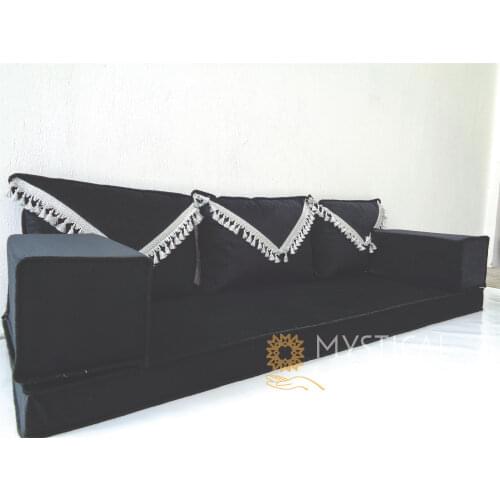 Arabic Floor Seating Living Room Furniture Couches Jalsa Majlis Modern Arabian Hookah Lounge Home Decor Bench Cushion