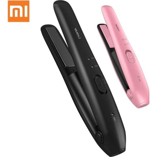 Xiaomi Yueli Wireless Mini Splint Hair Straightener Negative Ion Curl Hair Splint 2500mAh Battery Portable Handed Travel Power
