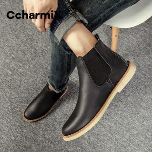 CcharmiX Men's Chelsea Boots