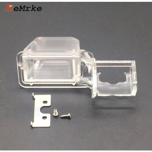 EEMRKE Car Rearview Camera Bracket Mount License Plate Lights Housing for Great Wall Voleex C10 Phenom Pyeonghwa Ppeokkuggi 1507