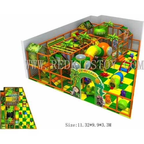 Exported to Canada Eco-friendly Children Indoor Play System 20 Years' Manufacturer 160722b