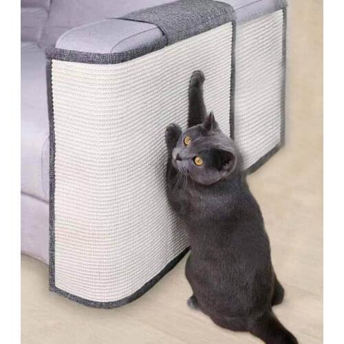 Cat Kitten Pet Toy Scratch Board Pad Sisal products Sofa Furniture Protector Cat Claw Care Product Cats Scratcher Paw Pad