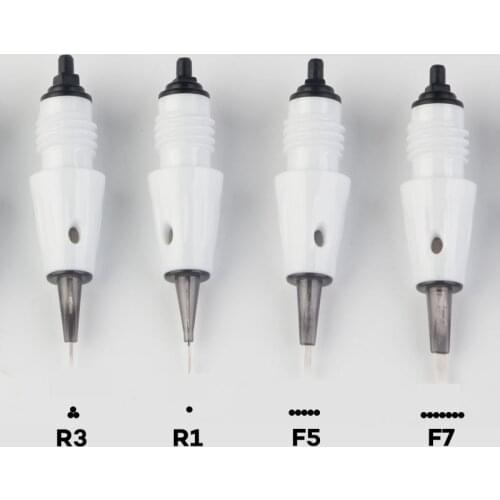 20pcs Tattoo Needle Cartridge R1 R3 R5 F5 F7 needles used for Artmex V8 V6 V3 Dr.pen A3 PMU Semi permanent makeup machine