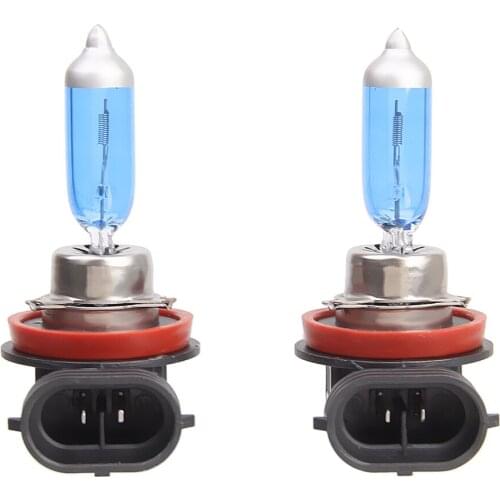 H11 6000K Super White 12V 100W HID XENON HALOGEN Headlight Light Bulb Lamp
