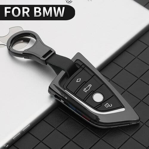 Metal Car Key Case Cover For BMW 1 3 5 7 Series X1 X3 X4 X5 X6 M3 M5 F20 F30 F10 E30 E34 E70 F15 F16 F45 F46 G20 G30 G32 G11 G12
