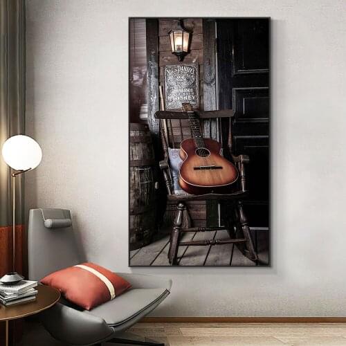 Violin Poster And Printed Painting Reproductions on Canvas Posters and Prints Wall Picture for Living Room
