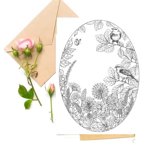 Cute Bird Clear Stamps For DIY Scrapbooking Card Making Silicone Stamps Fun Decoration Supplies