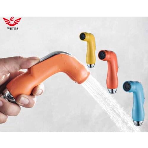 Wetips Bathroom Bidet Spray Douche Sprayer Shower Handheld Bidet WC Muslim Shower Toilet Jet Cleaner Ducha Portatil Toilet Spray