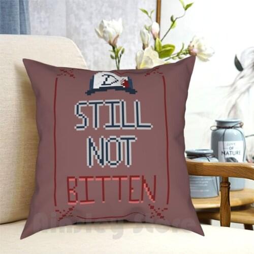 Telltale Games' The Walking Dead-ClementineS Shed Standoff Pillow Case Printed Home Soft Throw Pillow Twdg Telltale