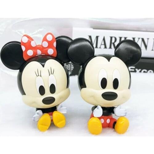 Cake Birthday Mickey Mouse Minnie Baking Cake Ornaments Decor Cake Topper Baby Birthday Party Decoration Supplies Birthday Gift