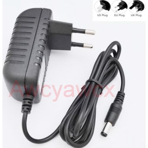 1PCS High quality AC 100V-240V Converter IC power Adapter DC 7.5V 1.5A 1500mA Power Supply EU Plug DC 5.5mm x 2.1-2.5mm