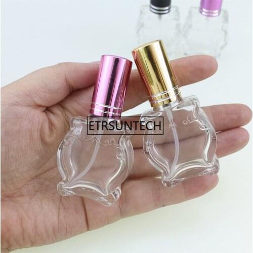 10ml Glass Women Perfume Bottle Refillable Empty Cosmetic Water Spray Bottle Portable Reuse Beauty Tools F1357