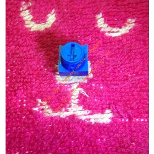 100pcs/lot 3386P-1-103LF 3386P-1-103 Trimpot potentiometer 10K with Knob
