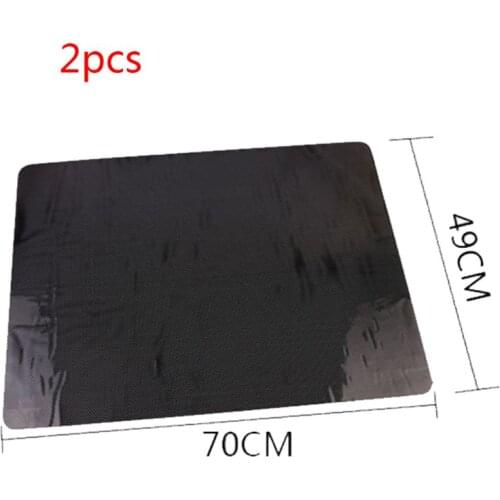 2pcs Car Sun Protection Sticker for Side and Rear Window Car Stickers Q9QD