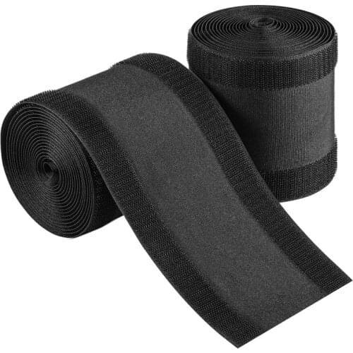 2 Pack Cable Grip Strip Floor Cable Cover Protect Cords Cable Protector Cable Management 4 x 10 Inch