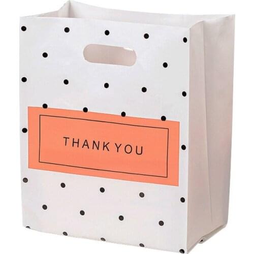 50pcs Degradable food packing bags Cake dessert baking bread bags takeout bags packing bags to biodegradable plastic bags