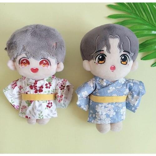 [MYKPOP]Japenese Kimono for 20cm Dolls (without Doll) Vintage Clothe KPOP Fans Collection SC20070413