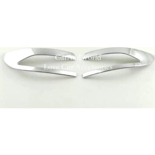 ABS Chrome For Nissan TIIDA 2016-2019 Exterior Rear View Mirror Trims Rearview Cover Frame Molding Accessories