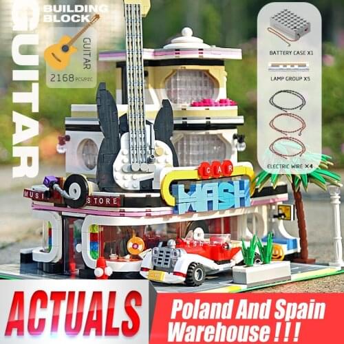 Mould King 16002 MOC Streetview Toys Model The Bontanical Garden With Led Lights Set Building Blocks Bricks Kids Christmas Gifts