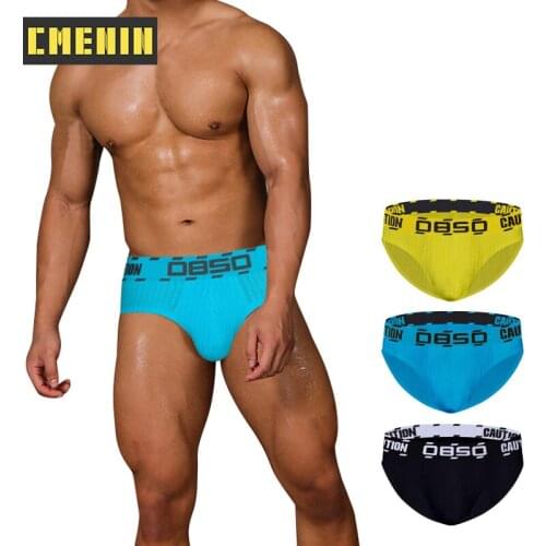 CMENIN BS Hot Cotton Sexy Man Underwear Brief Men Underpants Soft Slip Gay Panties Jockstrap Mens Briefs Sexi BS3101