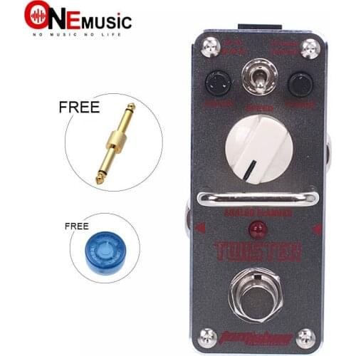 New AROMA ATR-3 TWISTER Analogue Flanger Mini Analogue Effect True Bypass+Free Connector