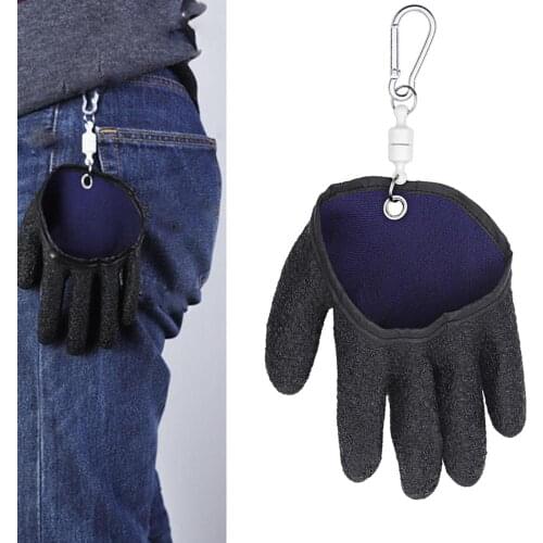 1Pcs Glove For Fishing Catching Fish Protect Hand from Puncture Scrapes Fisherman Professional Catch Fish Tools