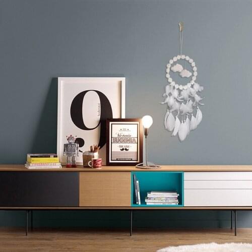 Hanging Ornament Wind Chimes Car Pendant Dream Catcher Wall Hanging Net Feathers Dream Catcher Home Decoration Ornament No Light