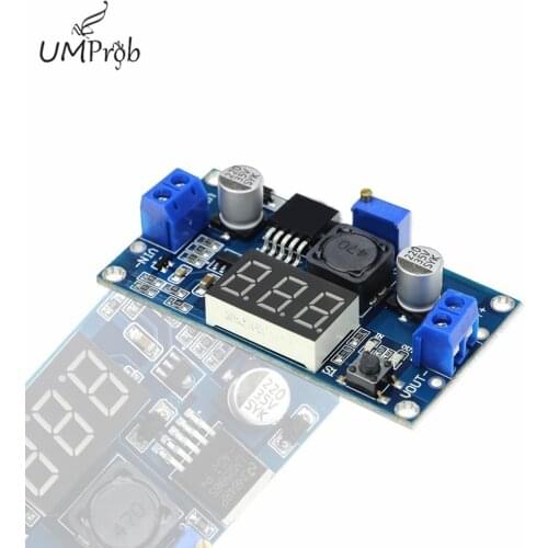 LM2596 DC Step Down Module LM2596S DC 4.0~40V to 1.25-37V Adjustable Voltage Regulator With LED Voltmeter