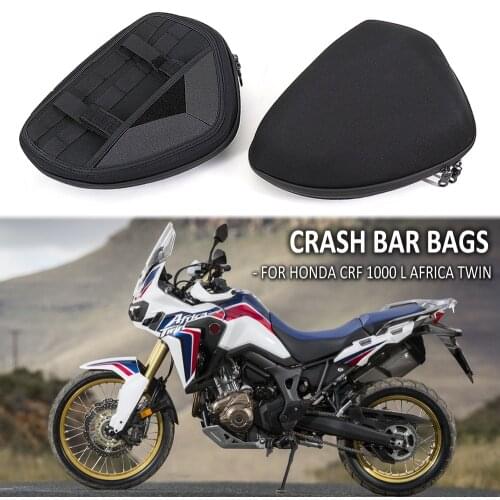 Motorcycle Frame Crash Bar Bags Tool Placement Travel Bag Toolkit FOR HONDA CRF1000L CRF 1000 L AFRICA TWIN ADVENTURE SPORTS DCT