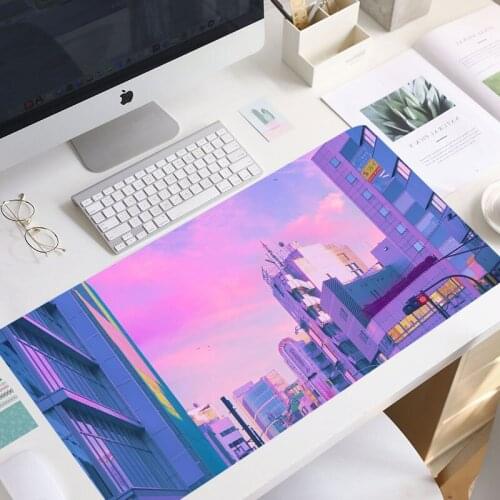 Christmas gift Sailor Moon landscape Large Mouse pad PC Computer mat Free Shipping Large Mouse Pad Keyboards manga mouse pad mat