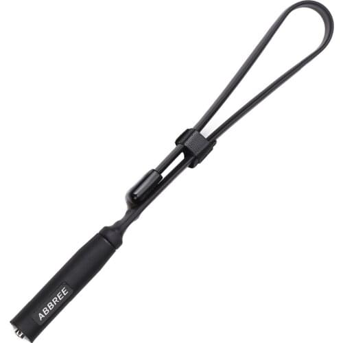 ABBREE SMA-Male Connector Dual Band 144/430Mhz Foldable CS Tactical Antenna forHandheld GPS Garmin Alpha 100 50 Astro 430 320 90