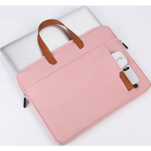 A4 Document Storage Briefcases Laptop Bags Office Business Handbag Portable Travel Organize Pouch Travel Sundries Organize Stuff