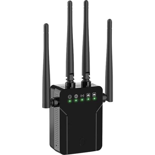 Wifi repeater Signal 5ghz Wi-Fi Antenna Network Signal Booster Extender 5g 1200Mbps Wifi Repeater