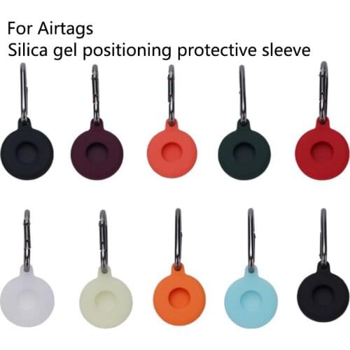 Funda protectora de silicona para Airtags de Apple, localizador inalámbrico con Bluetooth, accesorios para Airtag