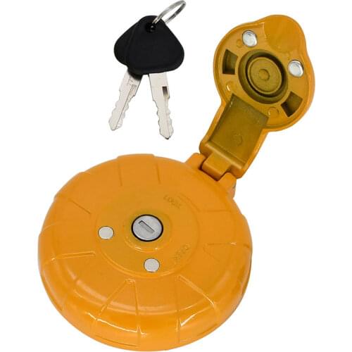 14528922 Locking Fuel Cap VOE14528922 With 2 Fuel AP Keys For Volvo EC210 EC210B EC240B EC290B EC360B Excavator Tank Cap