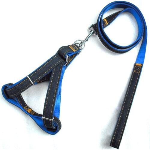 2018 high quality nylon dog collar harness Scalable pet dog neck leash dog seat belt cat perros ZL107