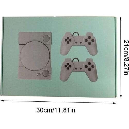 2021 New Classic 8-bit PS1 Mini Home Game Console Retro Two-player Game Console 620 Games