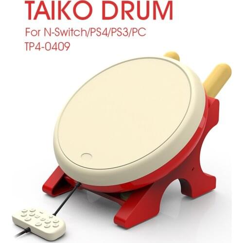 4 in 1 Taiko Drum Joycon Electronic Machine Accessories for PS4 PS3 PC Switch Video Games Player Controllers