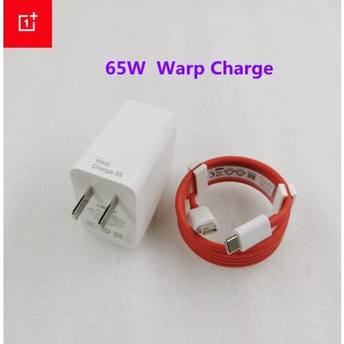 Oneplus Warp Charge 65W Power Adapter US Quick Charger 1M 1.5M Type C To Type C Cable For One Plus 1+ 9R 9Pro 8 8T Nord N10 N100