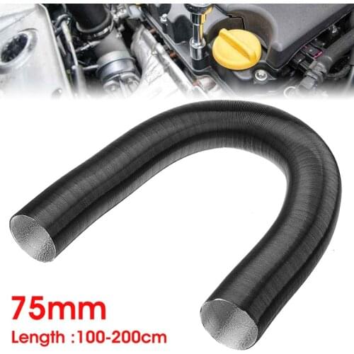 75mm Aluminum Auto Heater Ducting Air Pipe Hose Line Parking Heater Parts for Dometic Planer Car Accessories