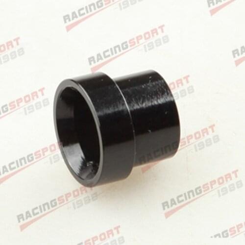 AN12 To 3/4" Inch Fitting Tube Sleeves Anodized Aluminum Alloy Black