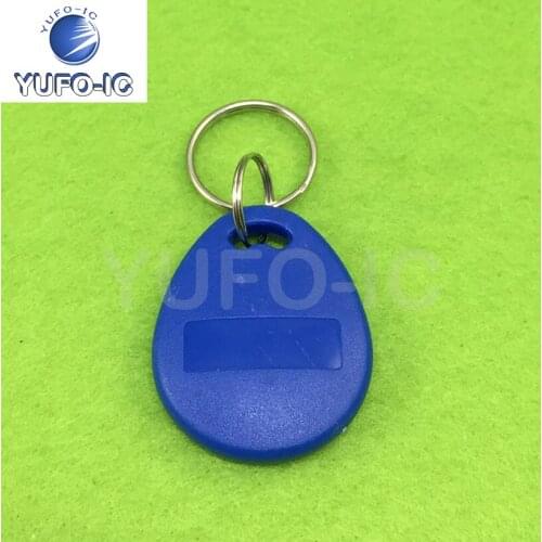 Free Ship 5pcs T5577 Key Fob T5577 the Buckle 5 hao T5577 Key Fob Card Blank Blue