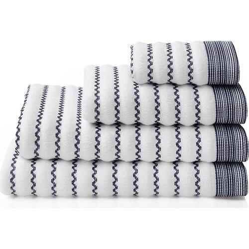 Friendly Textile Cotton MARE White 4'lü Face terry Towels