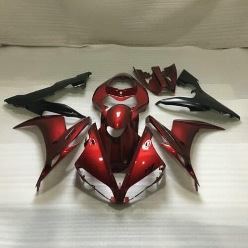 Motorcycle Fairing kit for YAMAHA YZFR1 04 05 06 YZF R1 2004 2005 2006 YZF1000 Hot red matte black Fairings set+7gifts YN88
