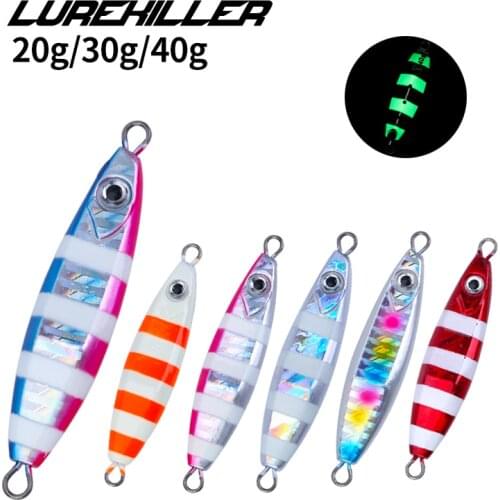 Lurekiller shore throwing slow rolling iron bait fresh water sea water road sub bait metal Sequin 20 / 30 / 40g